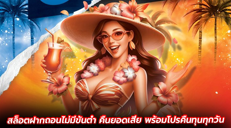 สล็อตฝากถอนไม่มีขั้นต่ำ คืนยอดเสีย
