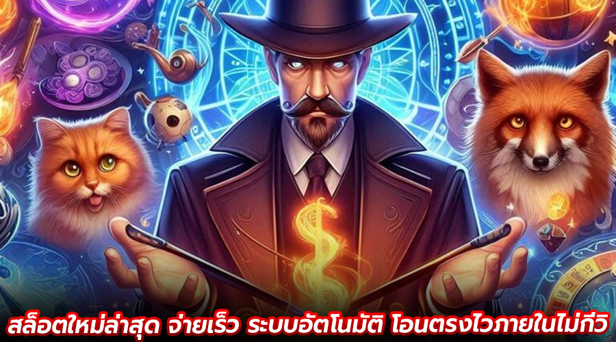 สล็อตใหม่ล่าสุด จ่ายเร็ว